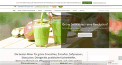 Desktop Screenshot of grueneperlen.com
